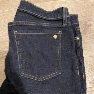 EUC Kate Spade Indigo Straight Leg Jeans size 31